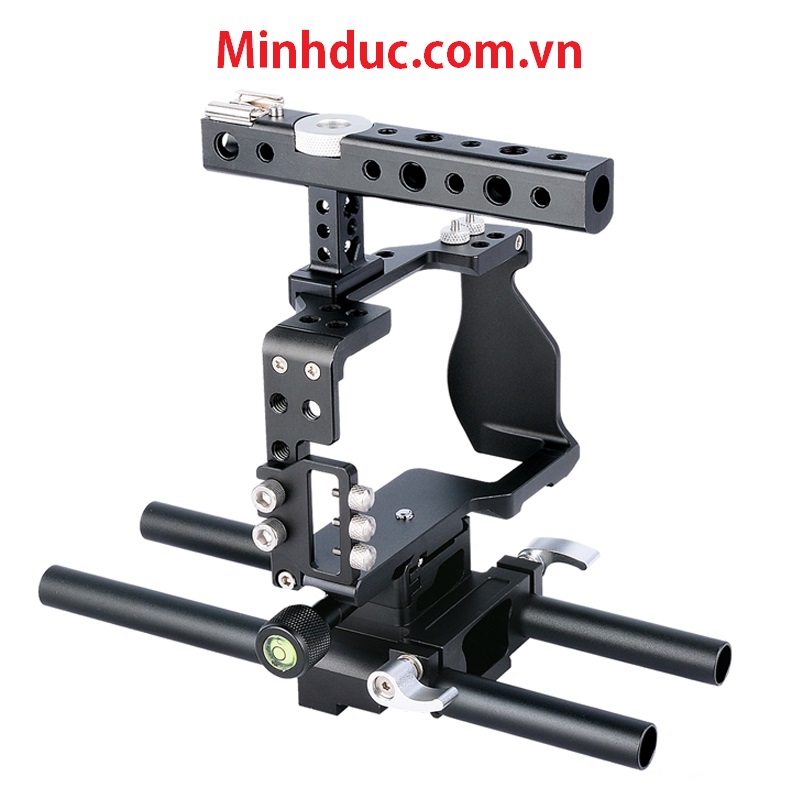 Tay cầm chống rung quay phim Yelangu camera Cage C6 - Handheld Stabilizer for sony  a6300 a6500